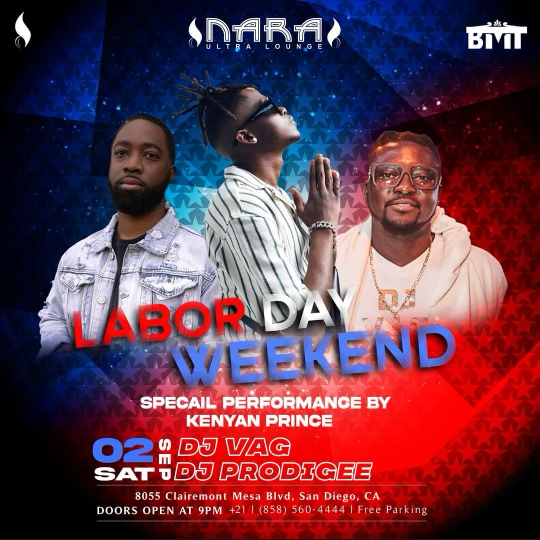 Afrobeats Takeover Feat. Keyan Prince flyer