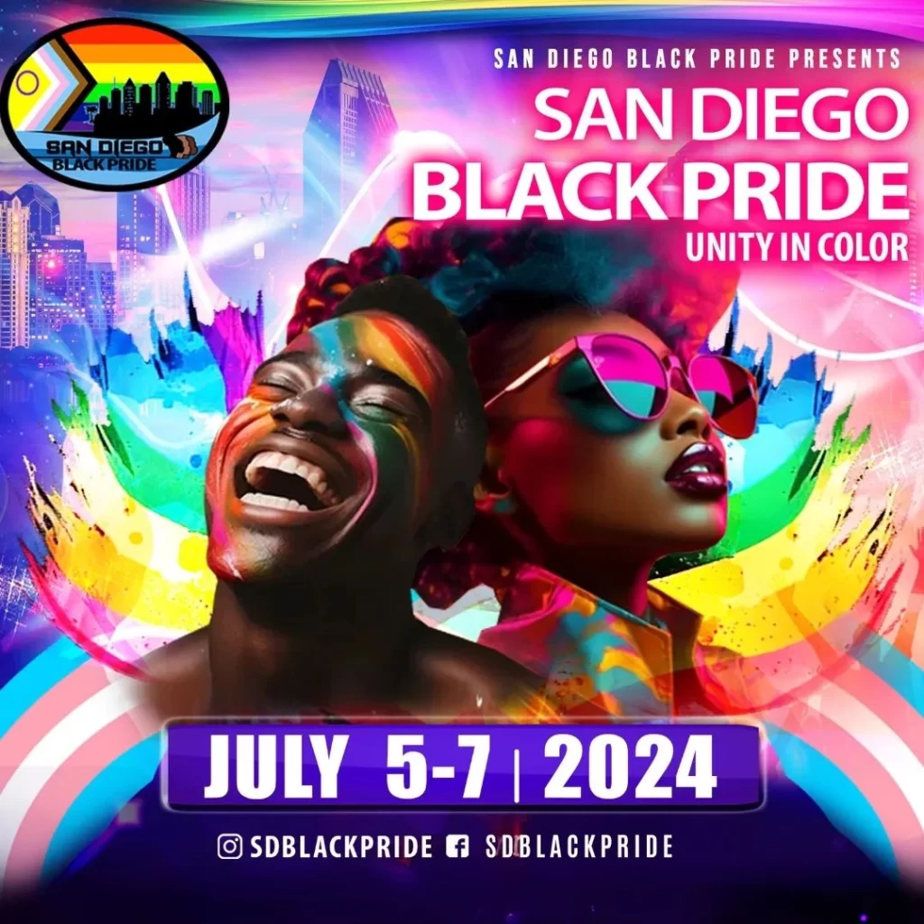 SD Black Pride 2024 Flyer